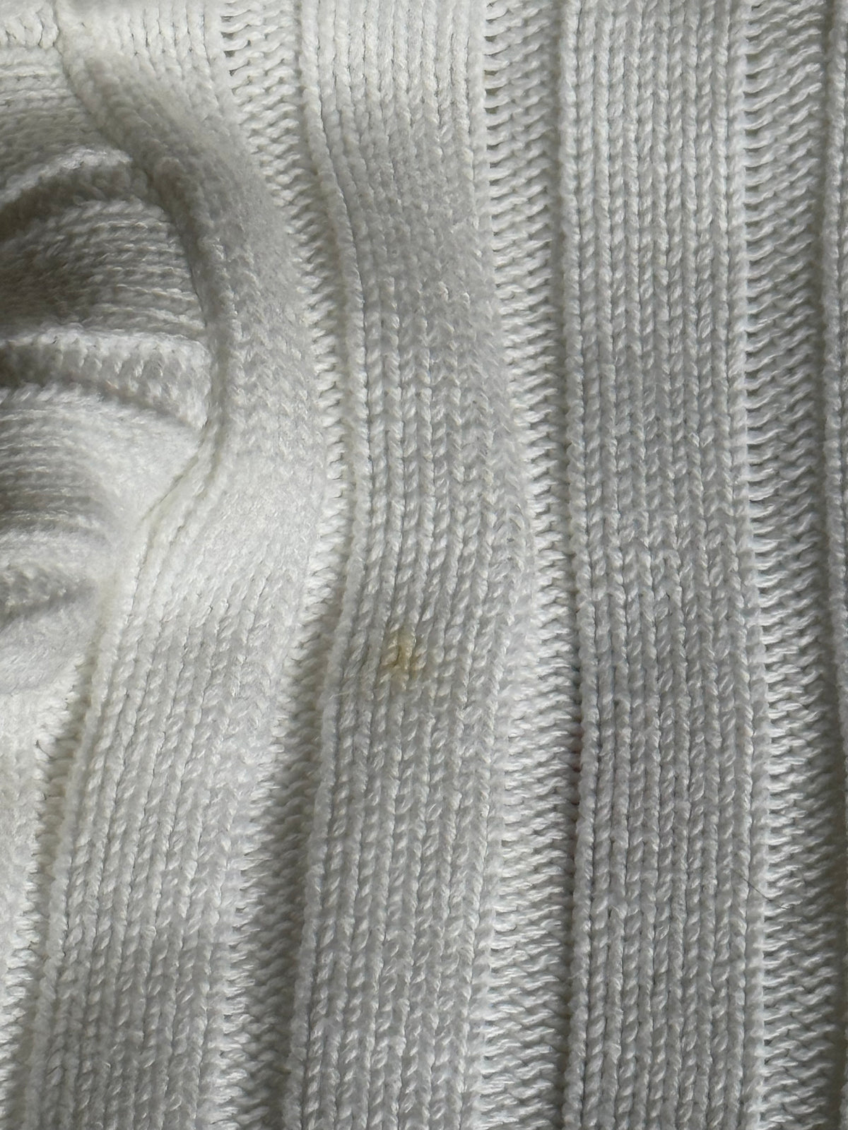 Vintage Baby Cardigan with Small Embroidered Flowers