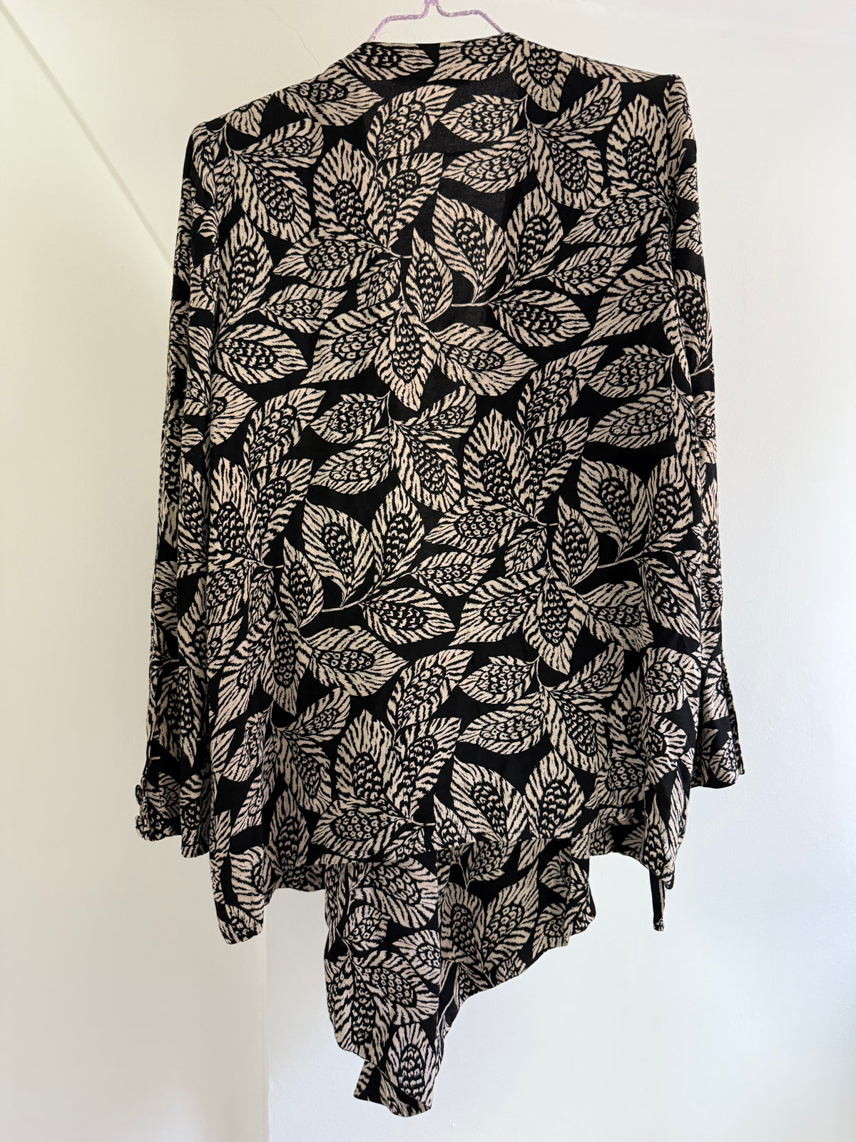 Rare Vintage Sonia Rykiel Set with Leaf Pattern