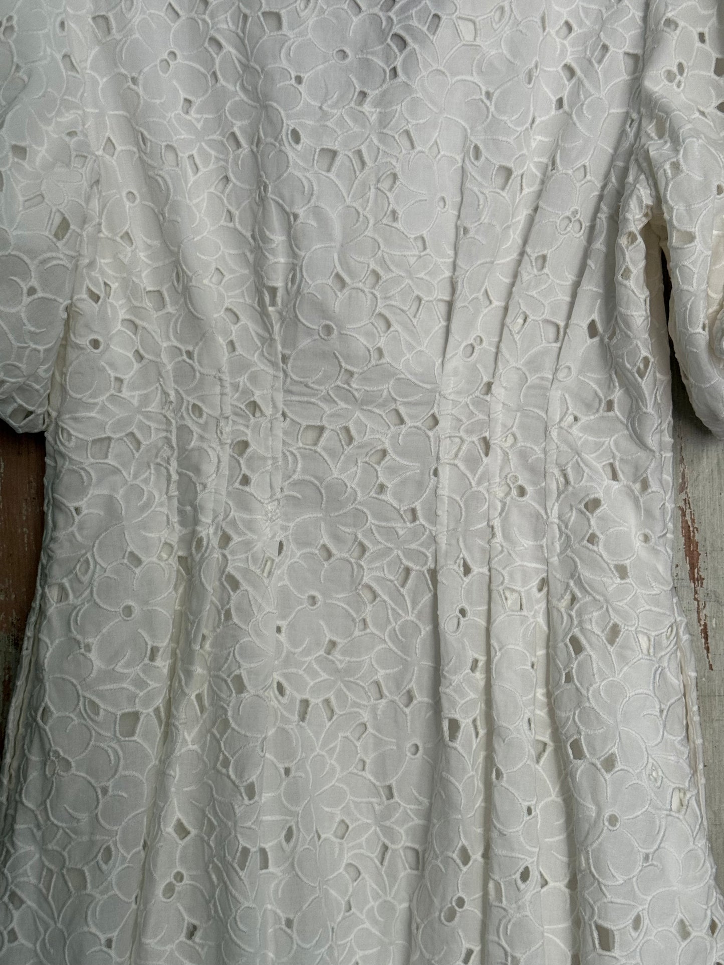 Simkhai Lace Collared Mini Dress