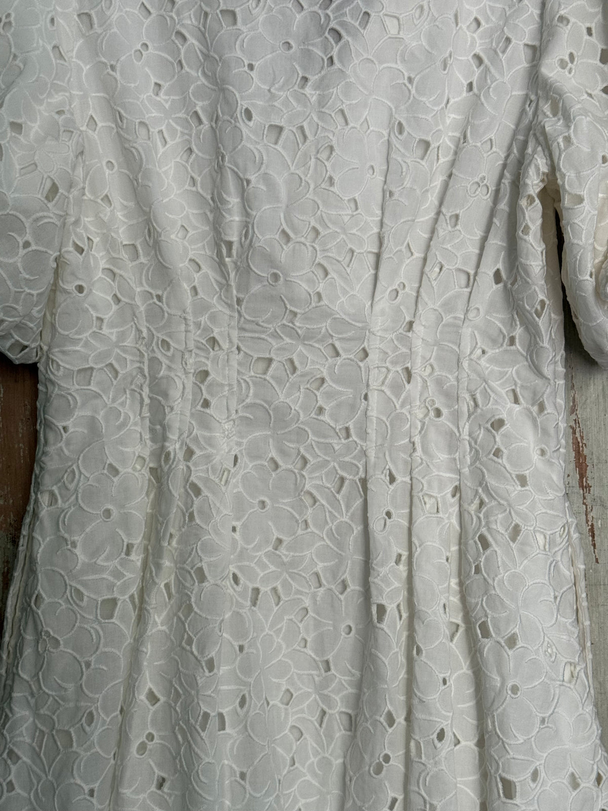 Simkhai Lace Collared Mini Dress