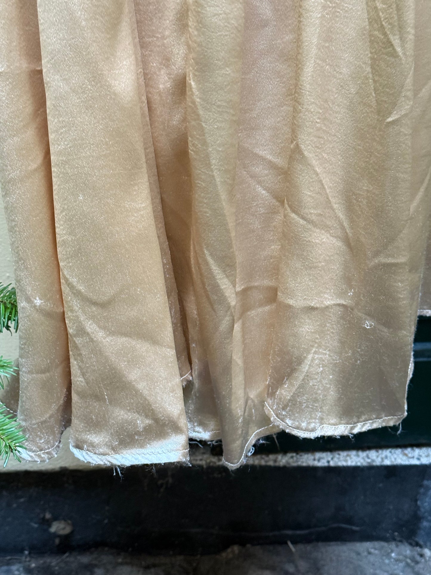 Caroline Constas Palmer Dress in Champagne