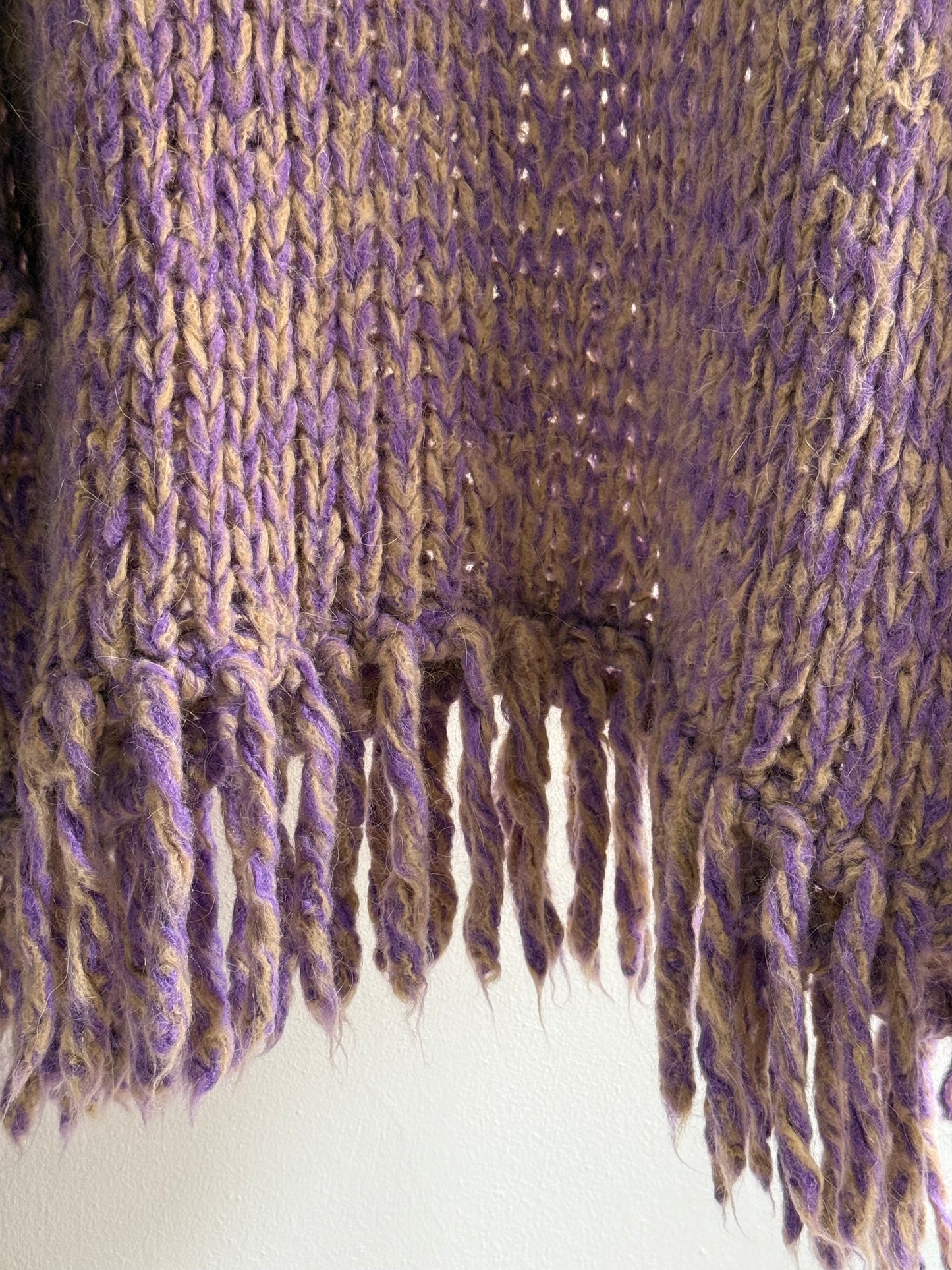 Vintage Purple Mohair Blend Sweater