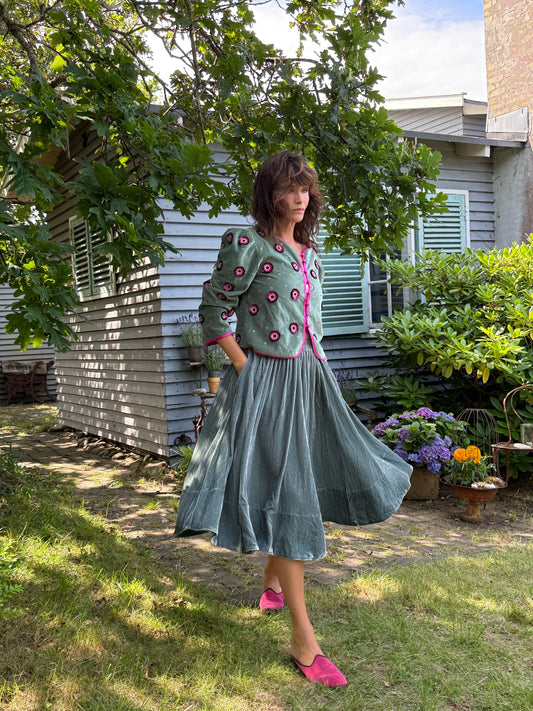 Caro Editions Velvet Skirt