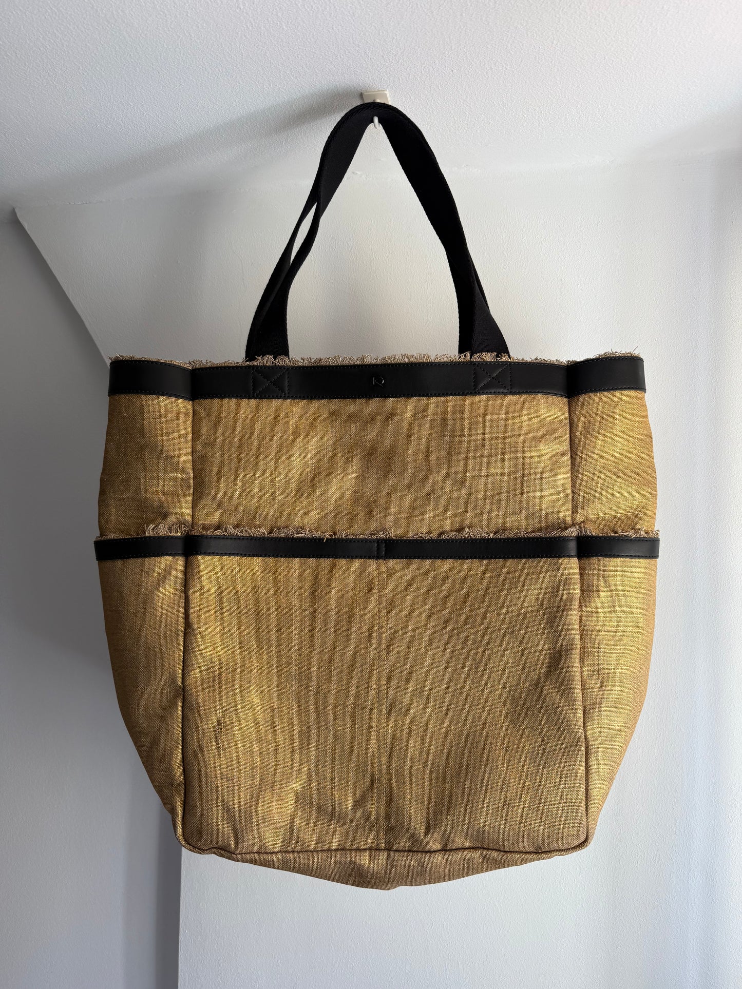 Donna Karen Canvas Tote Bag