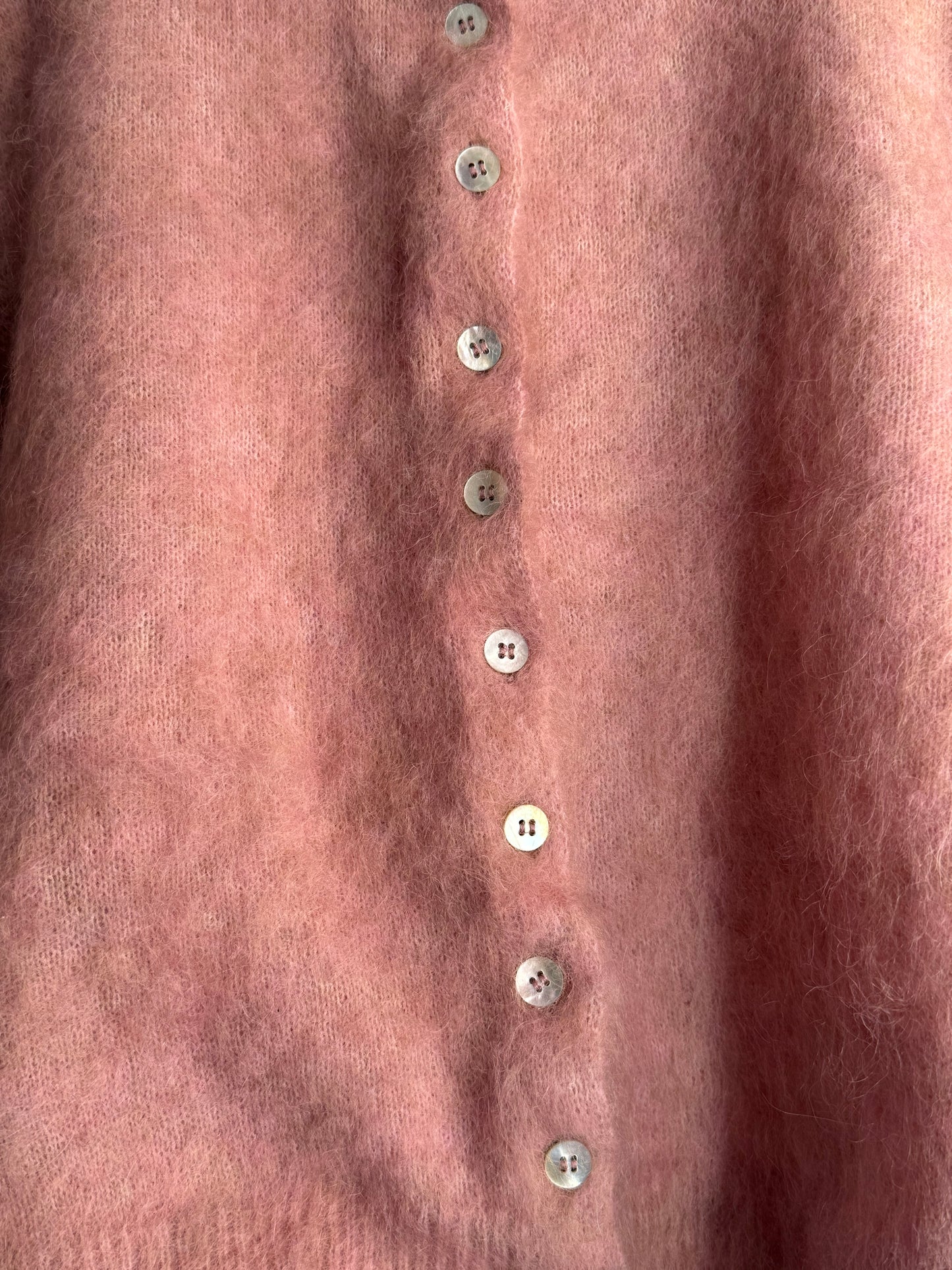 Rouje Alpaka and Mohair Blend Cropped Cardigan