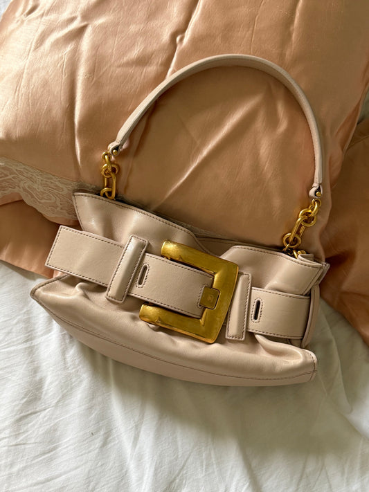 BALMAIN Mini Anthem Leather Bag