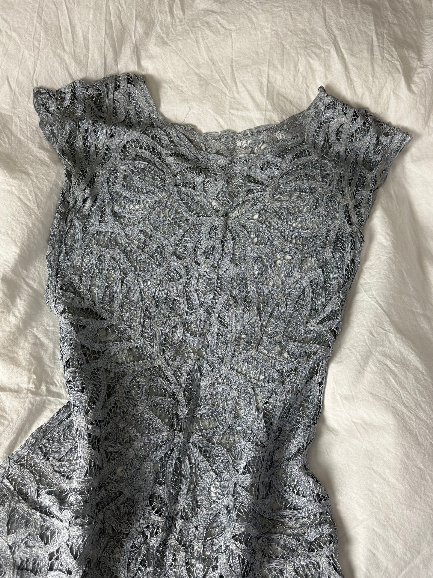 Vintage Dove Lace Dress