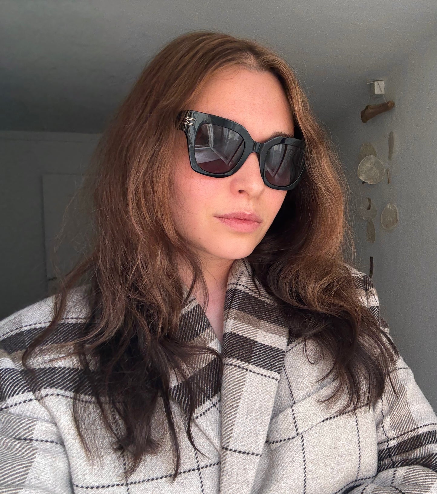 BVLGARI Sunglasses with Eggplant Cover