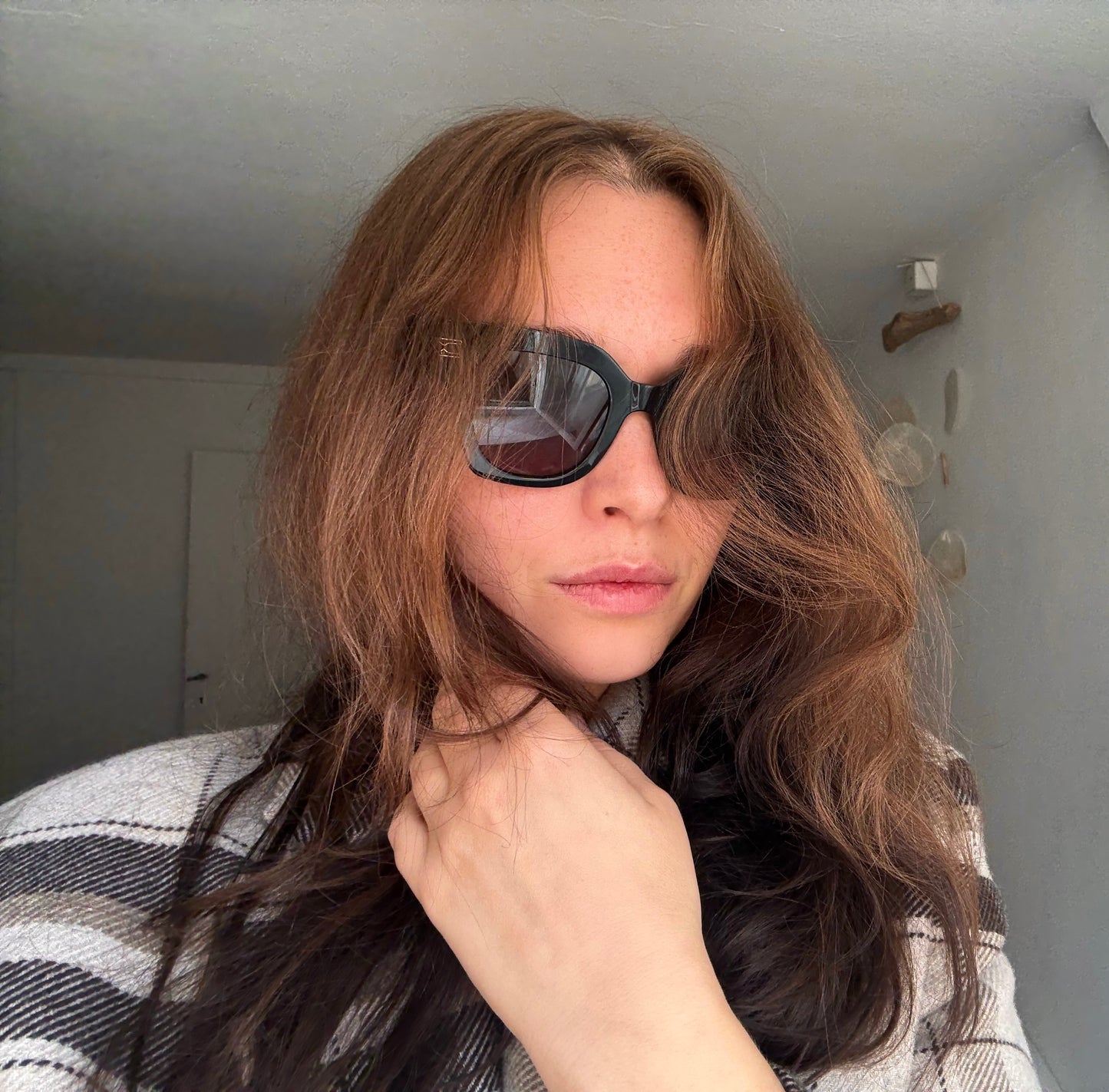 BVLGARI Sunglasses with Eggplant Cover