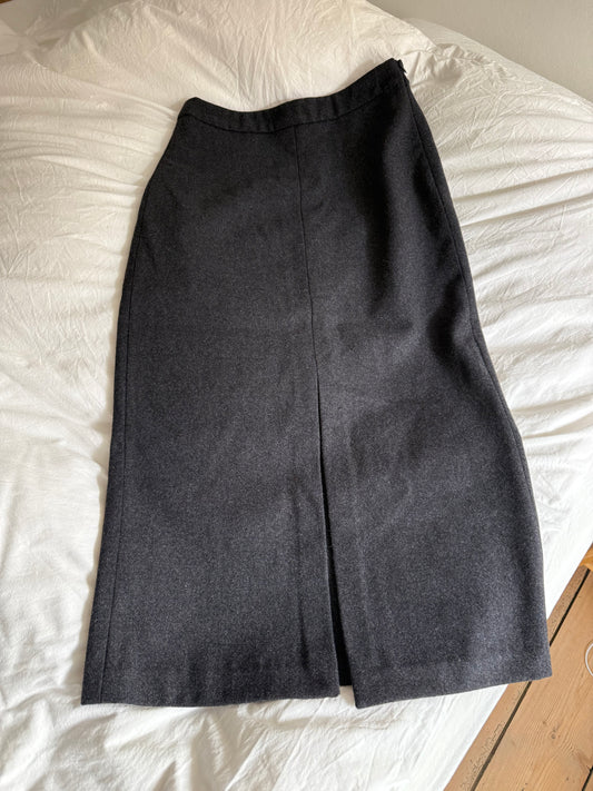 MSCH x Cecilie Haugaard Pencil Skirt in Grey