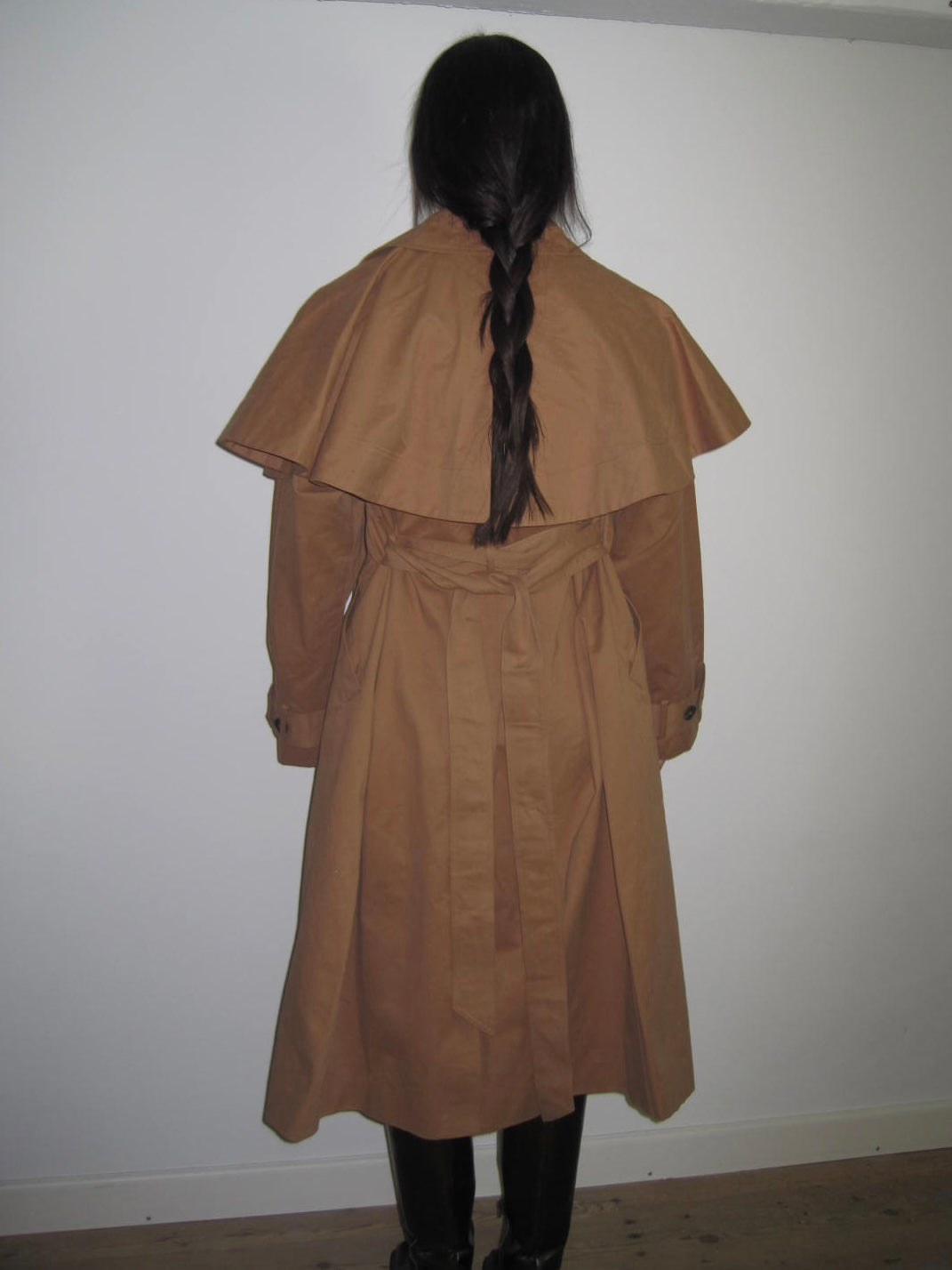 Nobodys Child Trench Coat with Detachable Cape