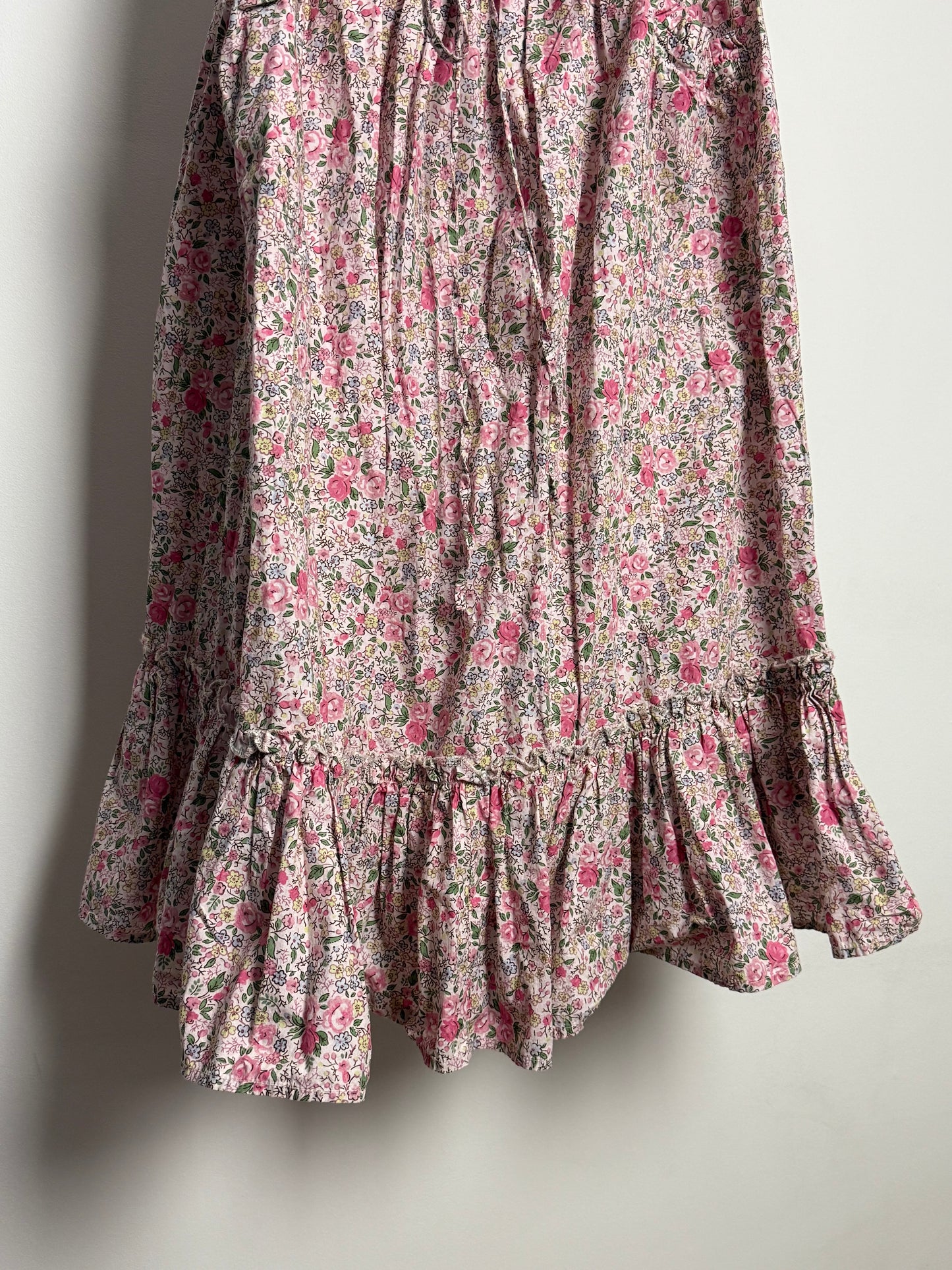 Batsheva x Laura Ashley Strapless Flower Dress
