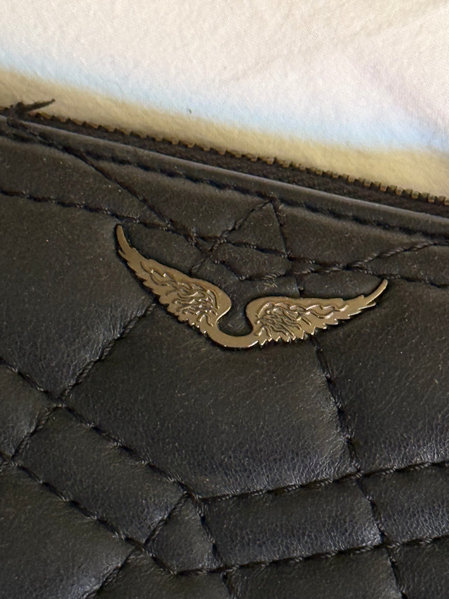 Zadig&Voltaire Black Leather Wallet