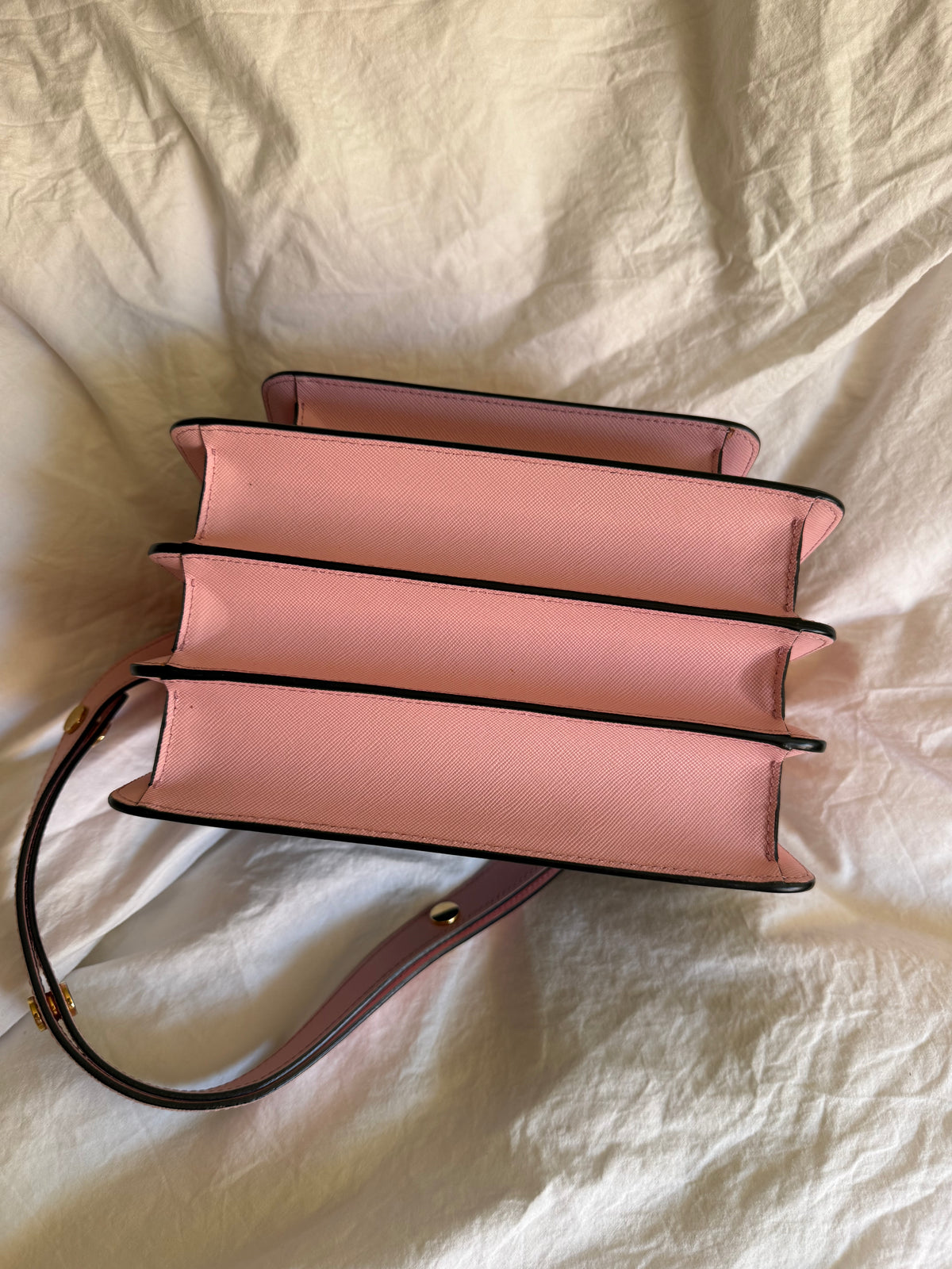 MARNI Saffiano Medium Trunk Bag