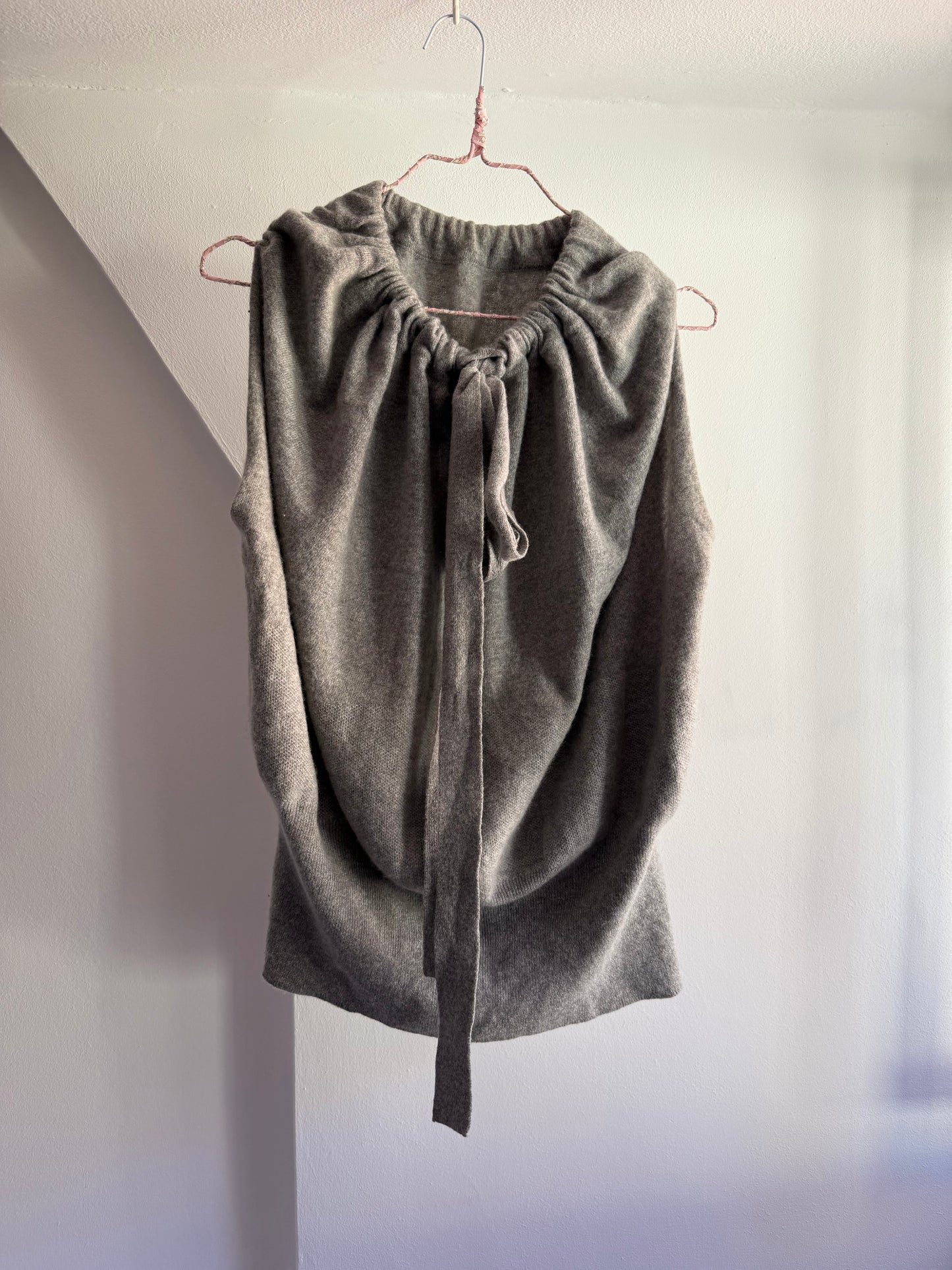 Vintage Grifoni Italian Cashmere Blend Cowl Neck Top