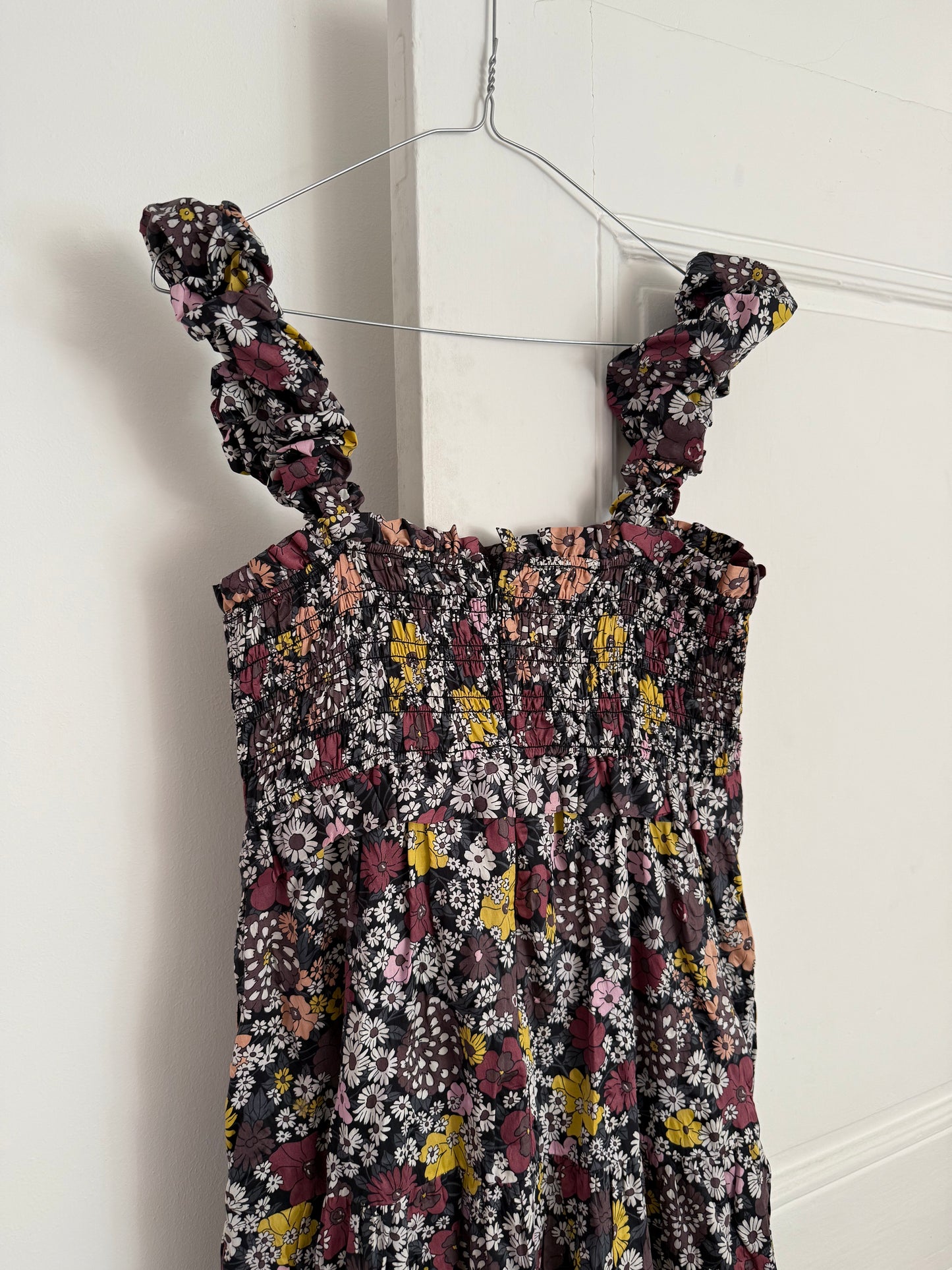 Sea New York Floral Smocked Maxi Dress