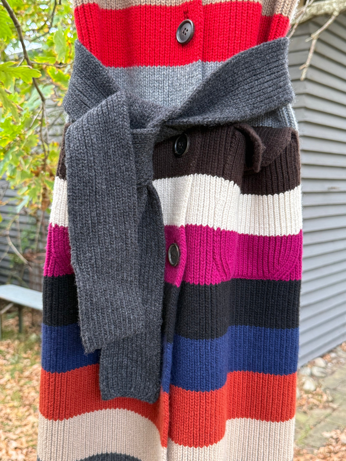 Vintage Sleeveless Prada Cardigan