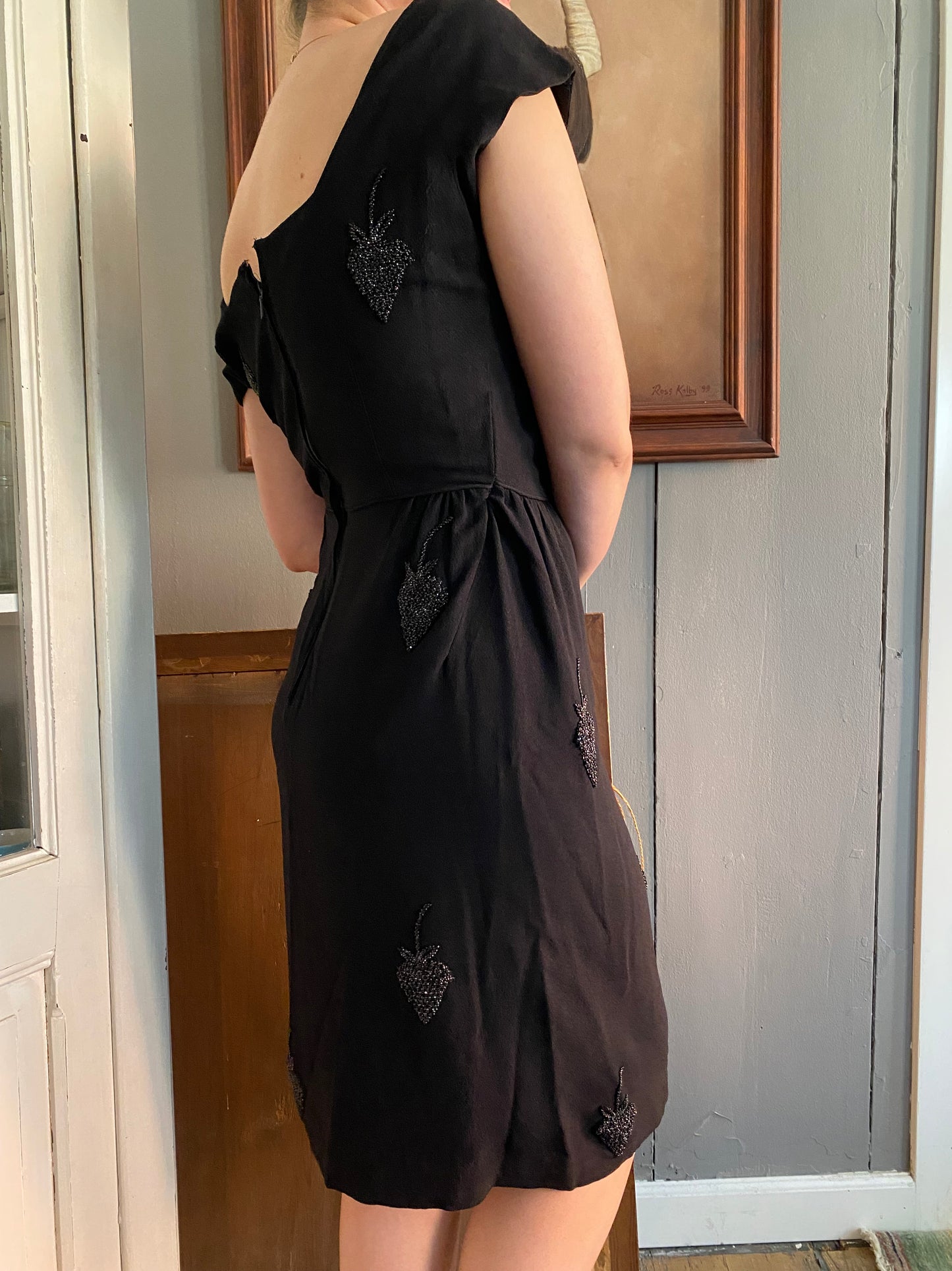 Vintage Dress With Details