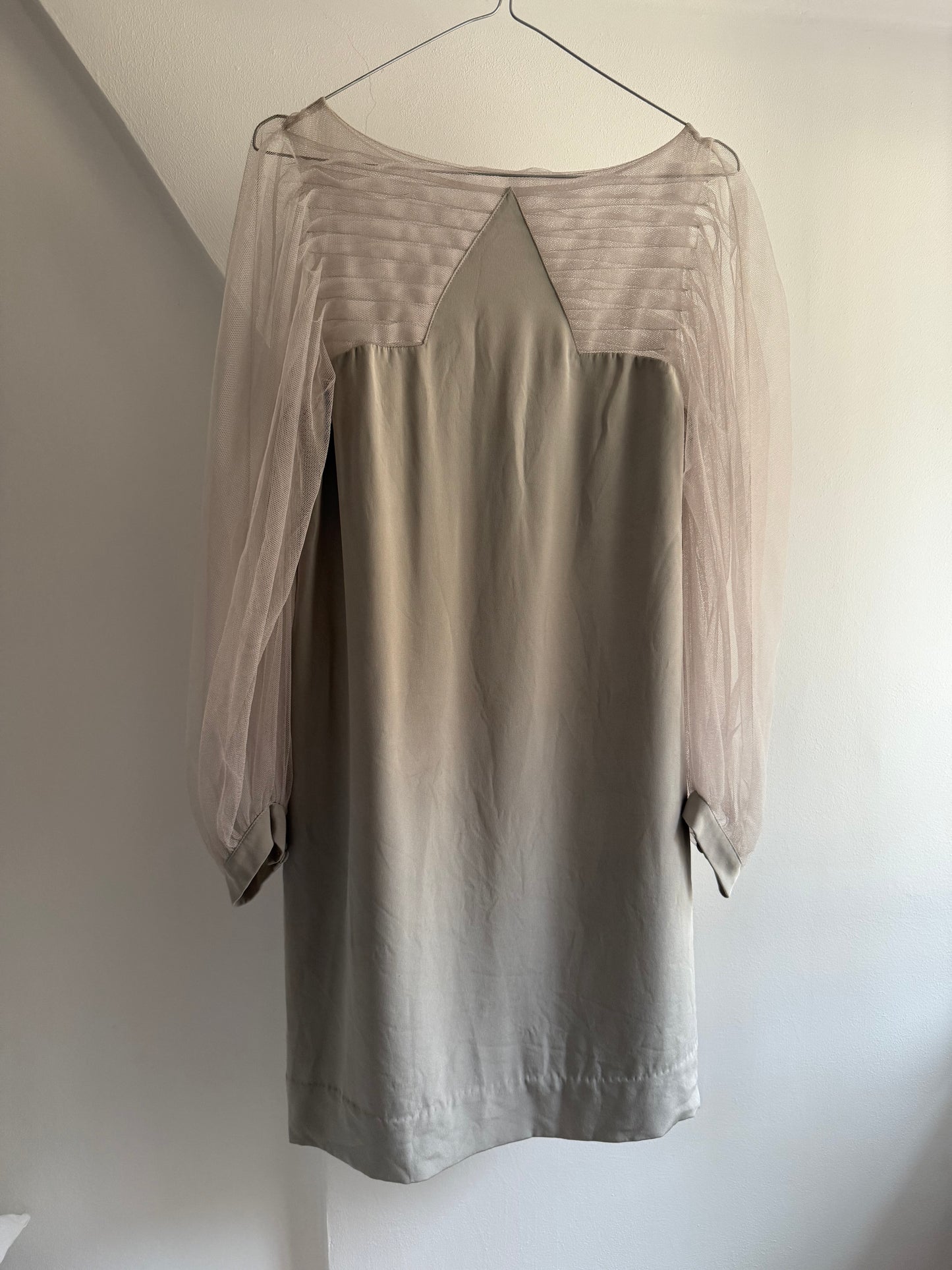 Vintage Phillip Lim Silk and Tulle Cocktail Dress