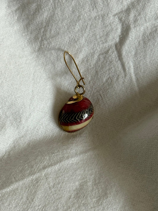 Vintage Single Shell Earring