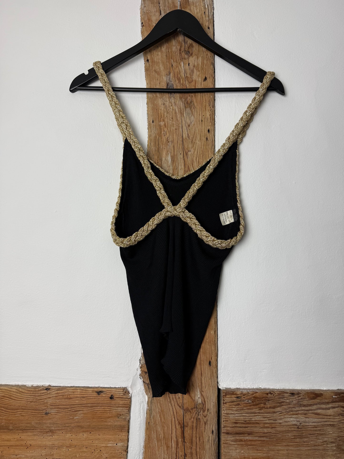 Yves Saint Laurent Late 70s/Early 80s Top with Shimmering Details