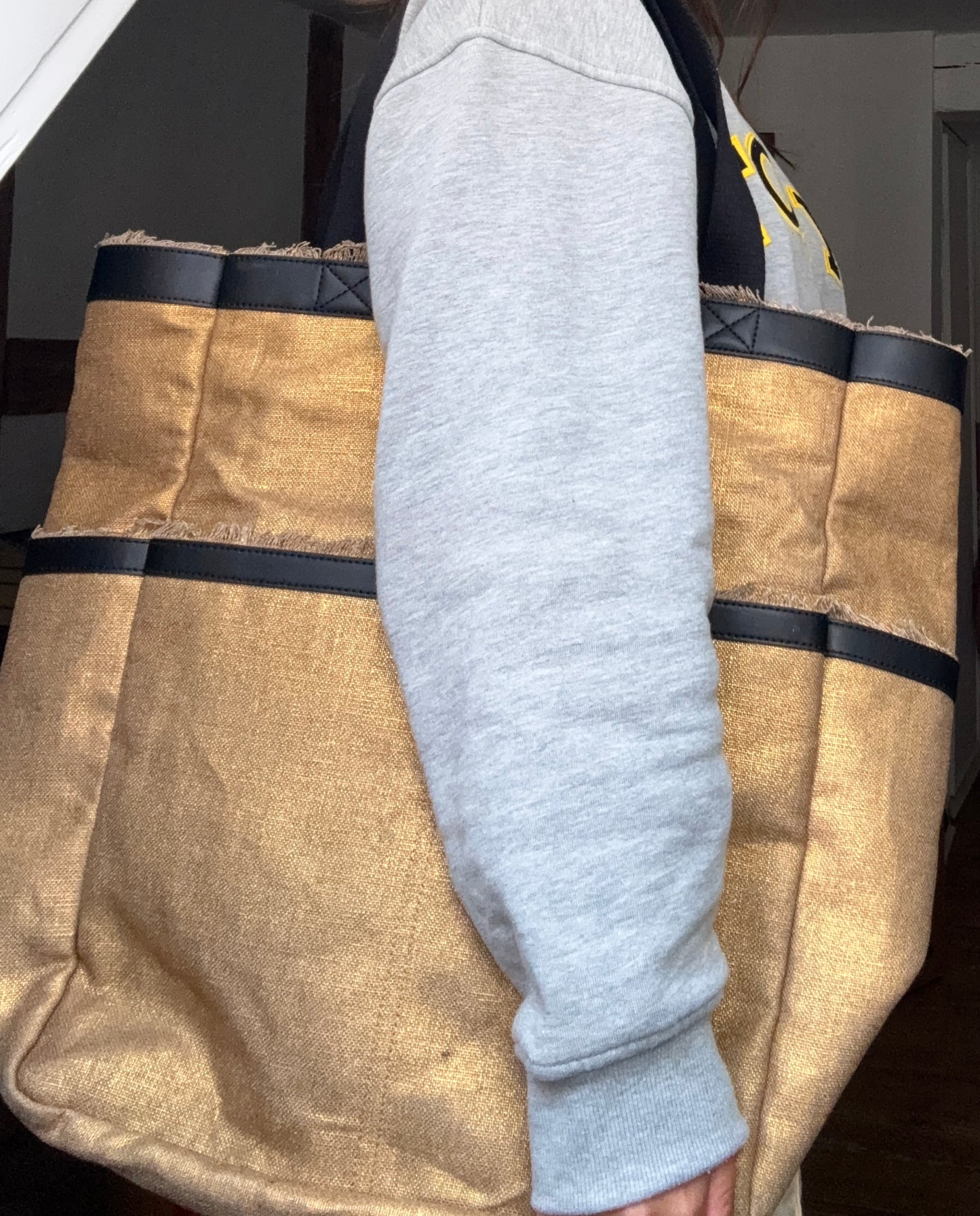 Donna Karen Canvas Tote Bag