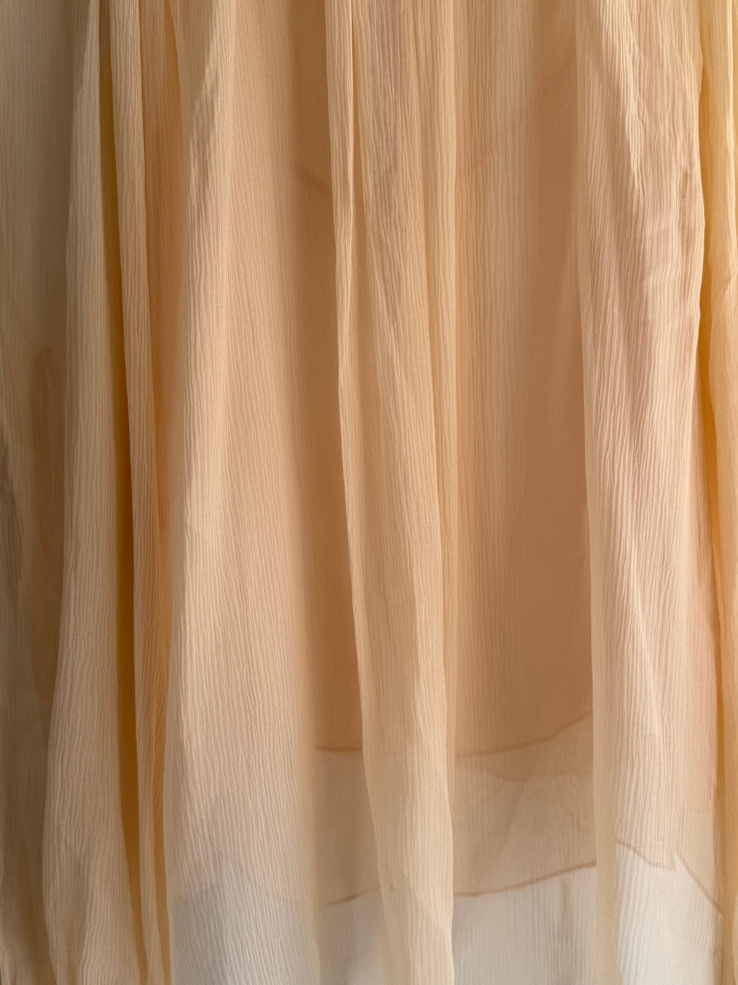 Vintage See by Chloé Silk Ruffle Blouse