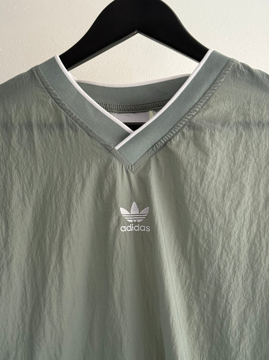 Adidas Originals Sage Green V Neck Pullover