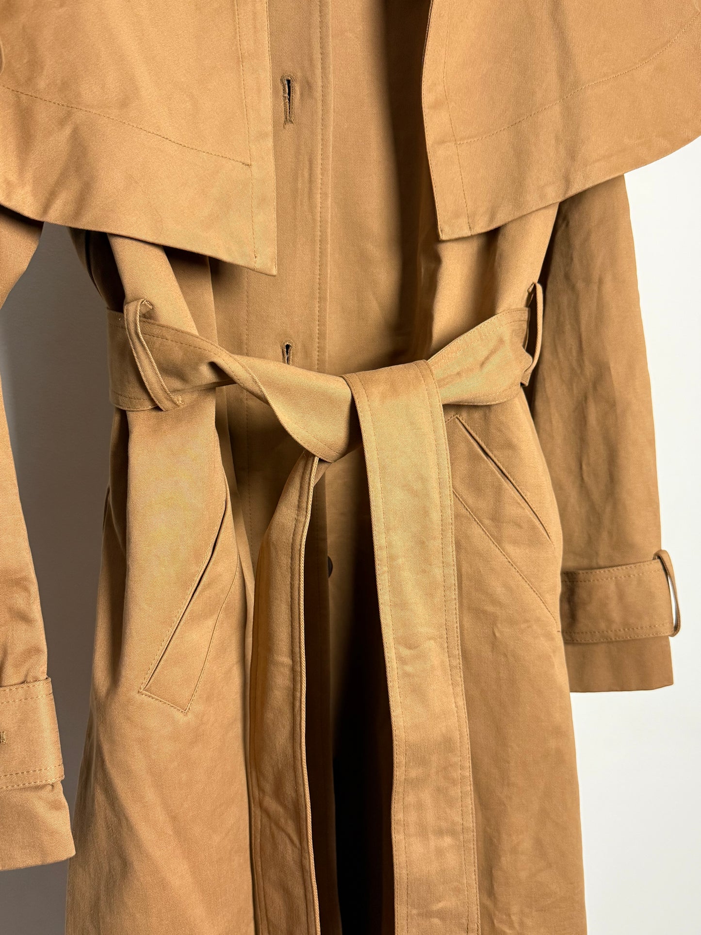 Nobodys Child Trench Coat with Detachable Cape