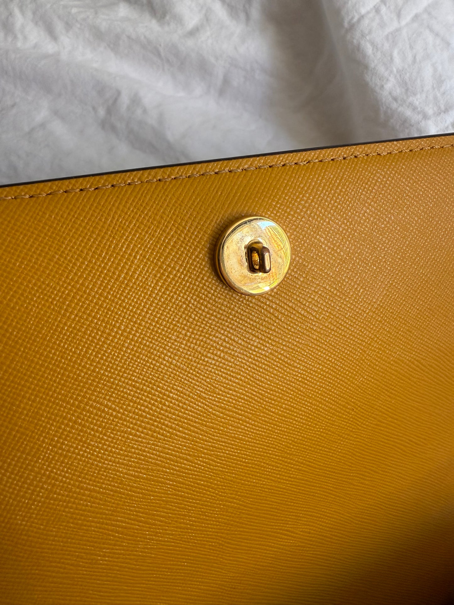 MARNI Saffiano Medium Trunk Bag