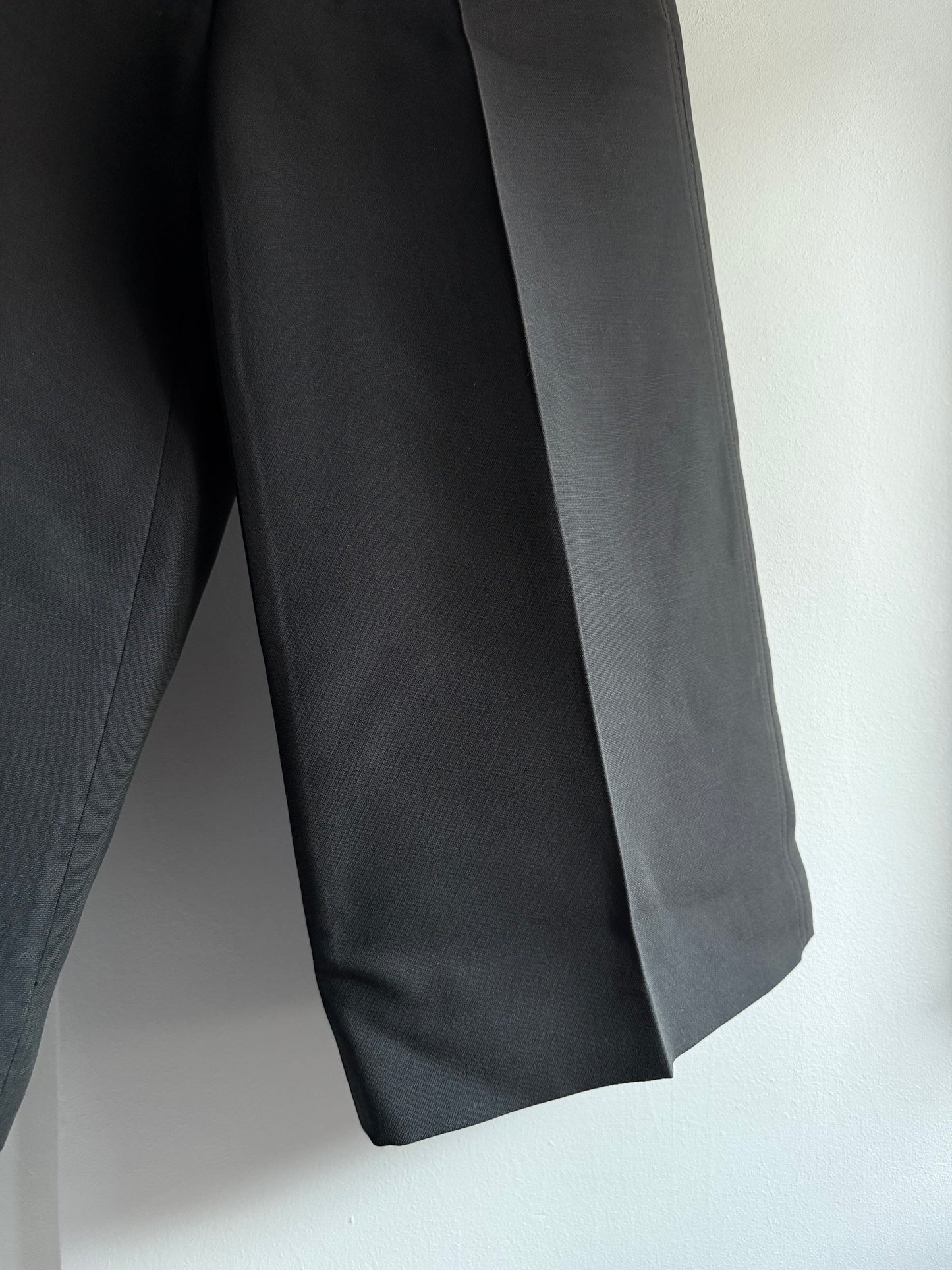 Christian Dior 2010s Dark Grey Culotte Trousers