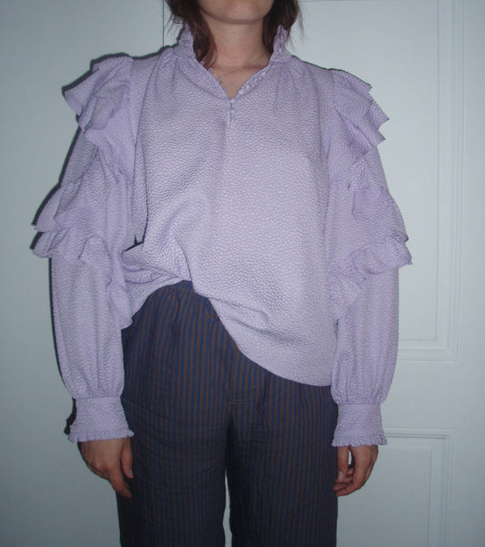 Fluffy Lavender Shirt