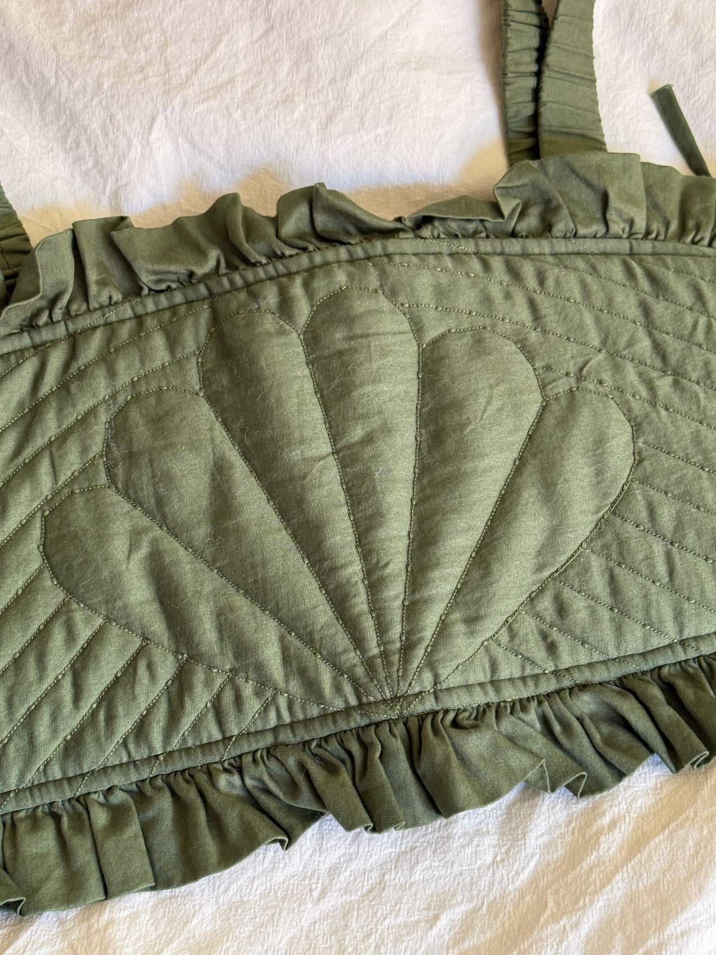 Sea New York Green Shell Top