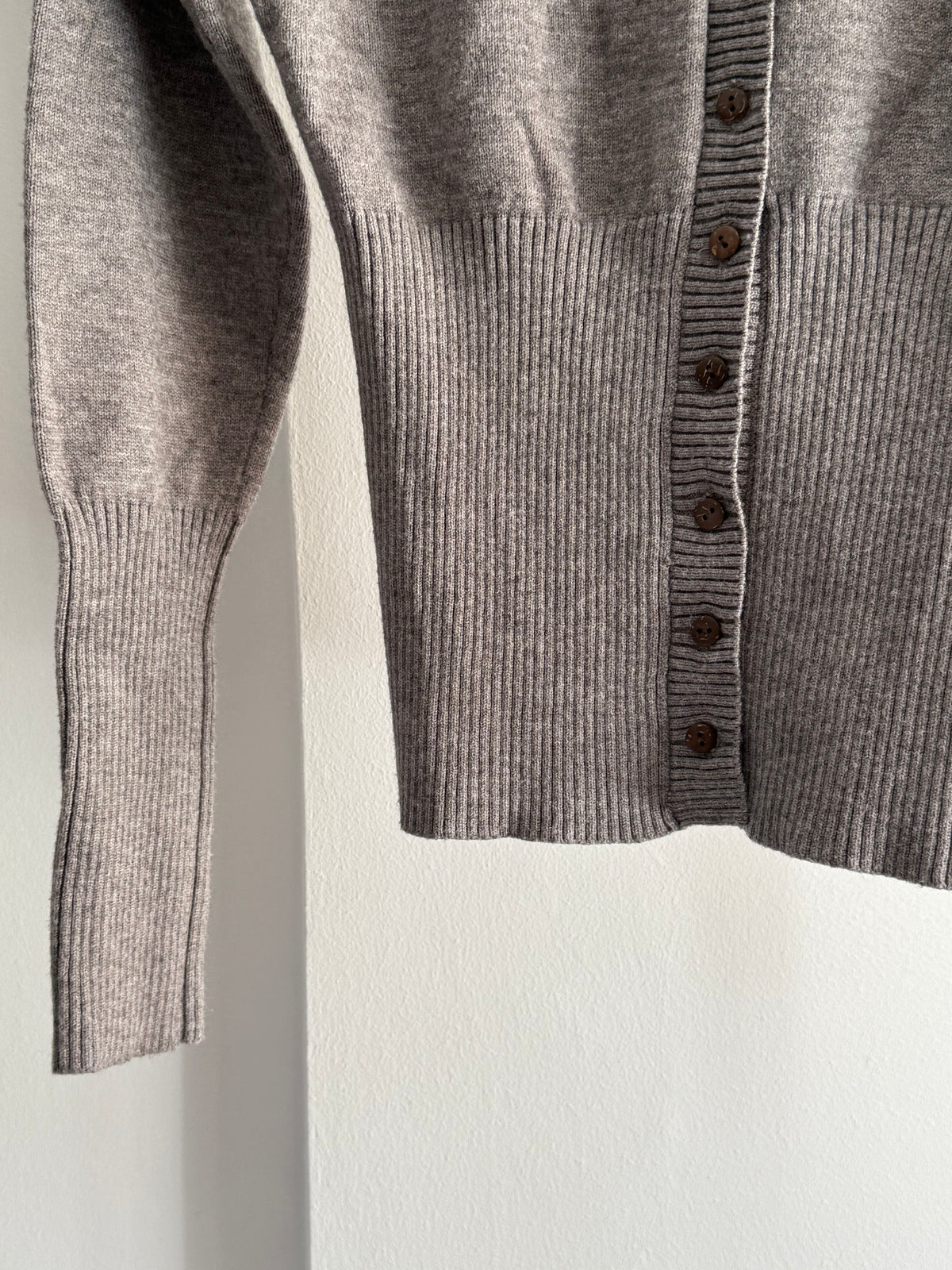 Frankies Bikinis Cropped Cardigan with Waist Detail