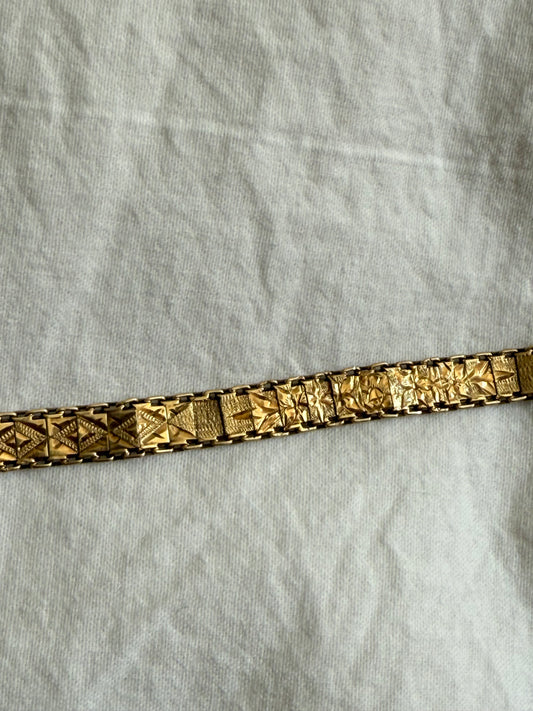 Vintage 14K Gold Bracelet