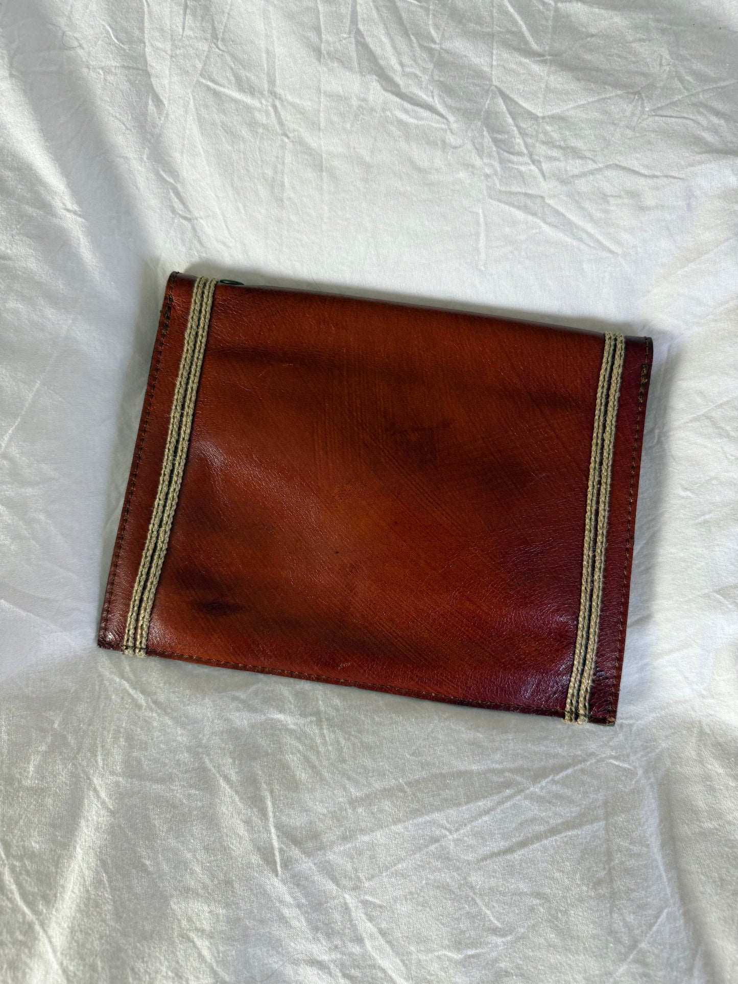 Vintage Leather Clutch