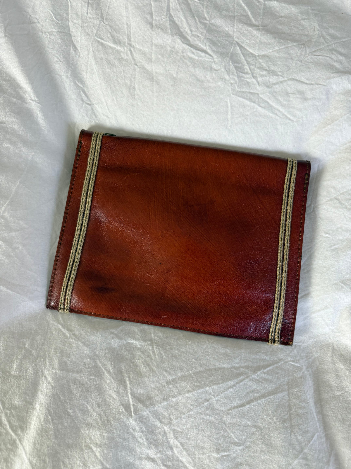 Vintage Leather Clutch