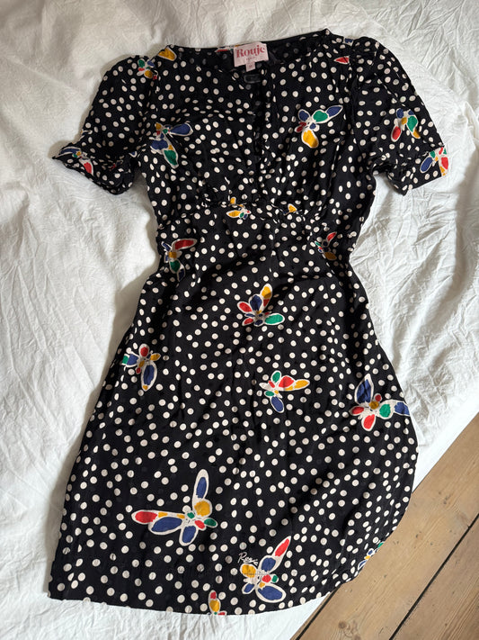 Rouje Polka Dots Midi Dress