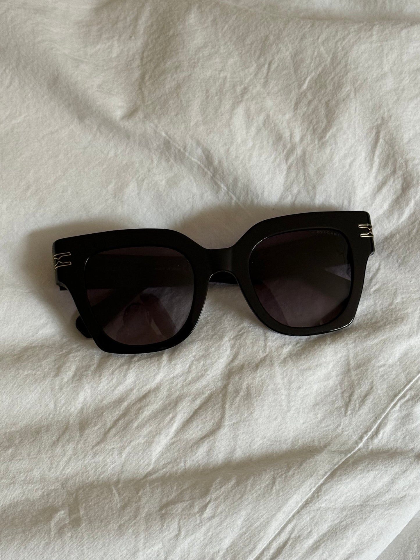 BVLGARI Sunglasses with Eggplant Cover