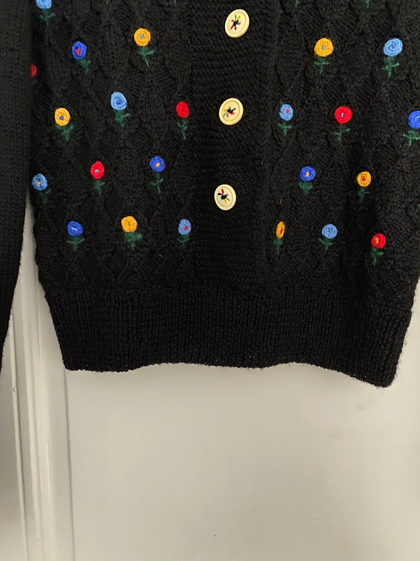 Vintage Flower Knit