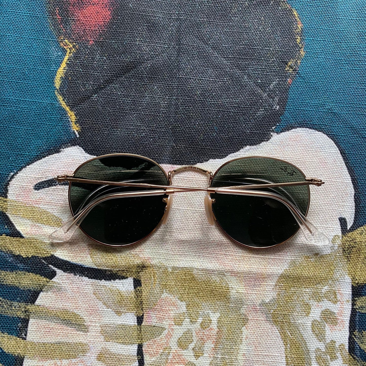 Ray Ban Round Metal Sunglasses