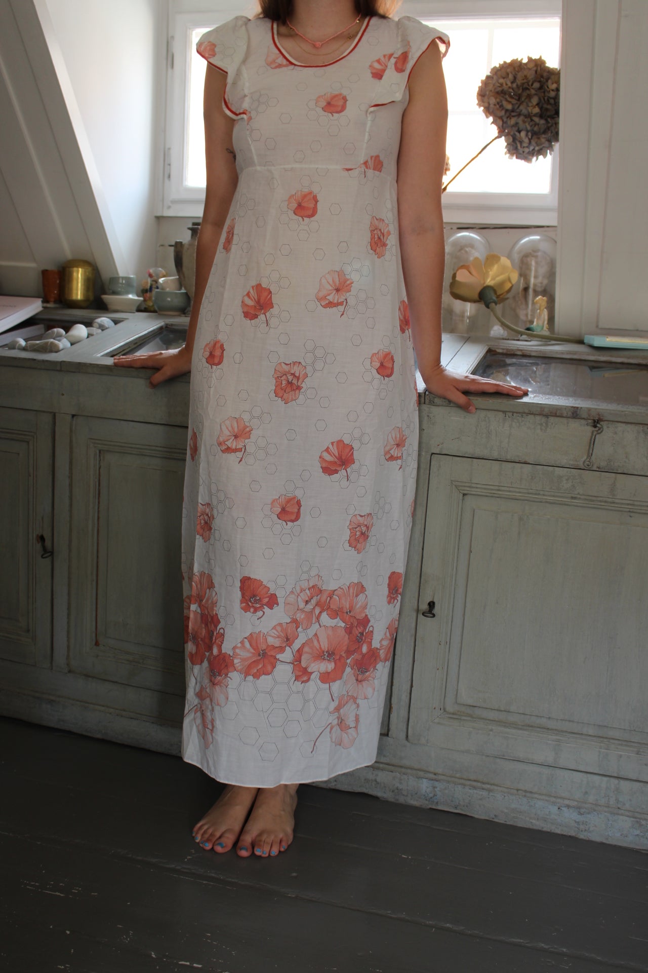 Vintage Flower Dress